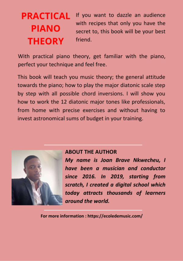 Ebook - Practical piano theory - English version - Image 2